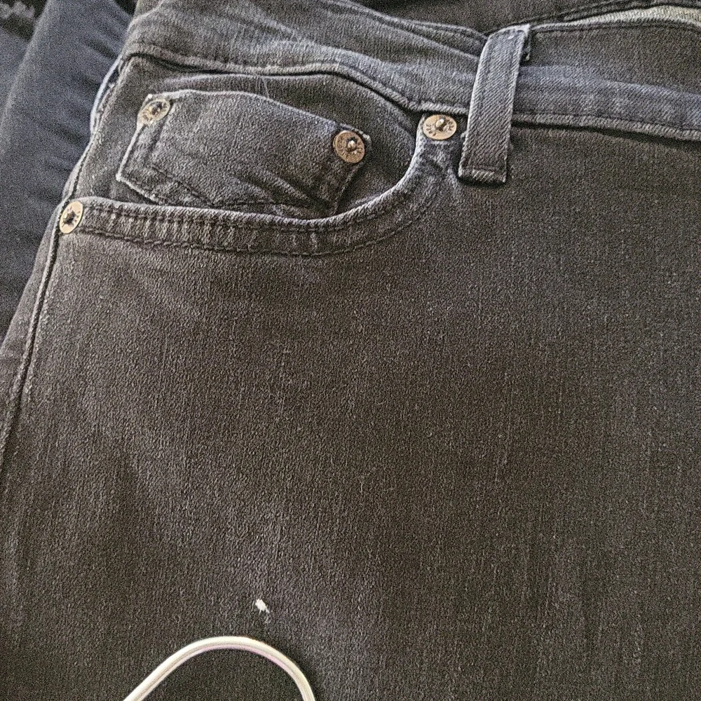 Free People Bell Bottom Low Rise Washed Black Jeans